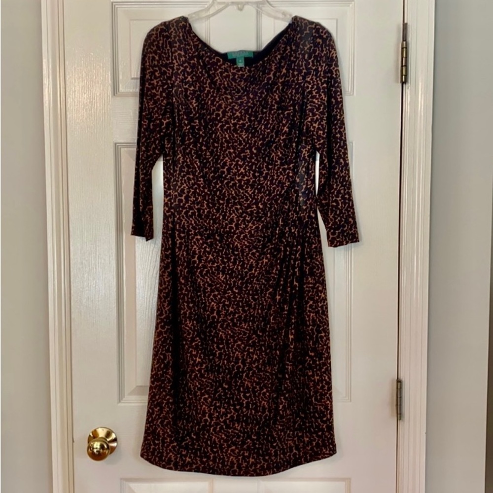 Animal print dress